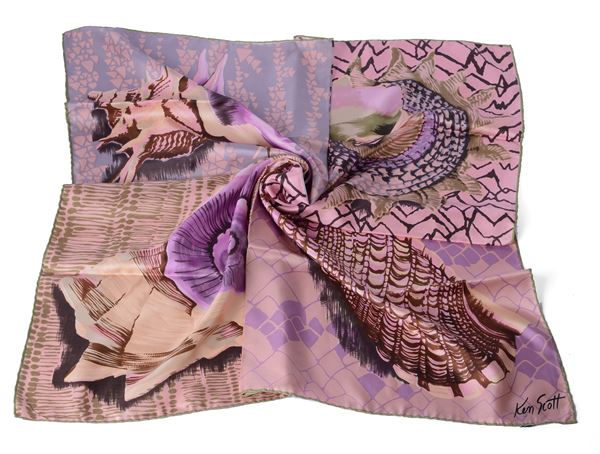 KEN SCOTT - Foulard in seta