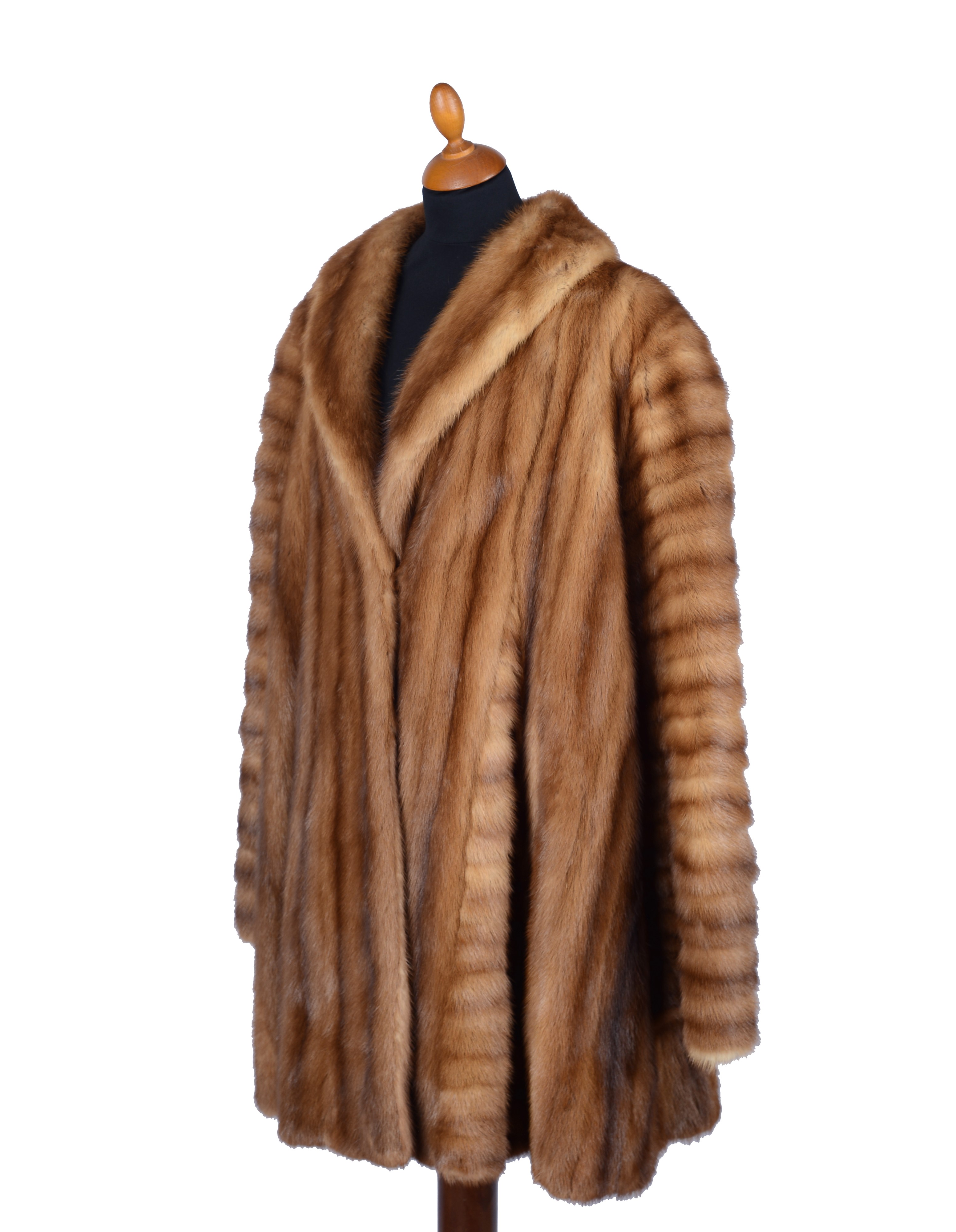 Cappotto in Visone Marrone
