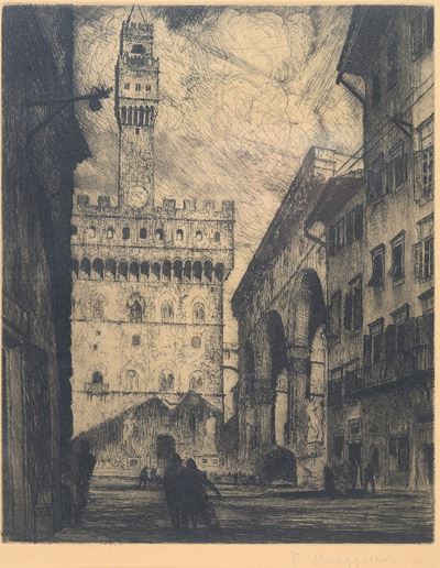 Veduta di Piazza della Signoria