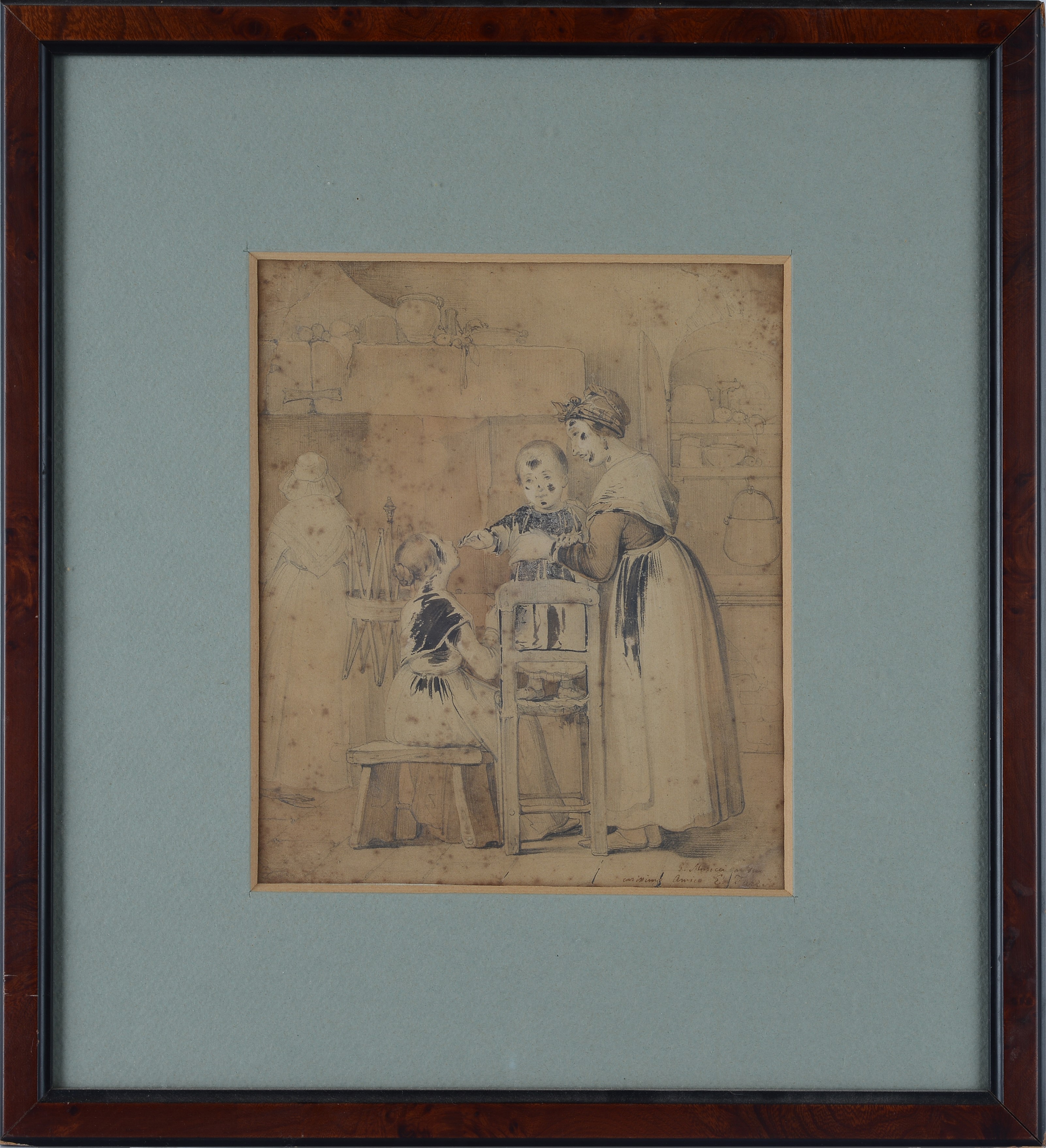 Giuseppe Moricci - Scena Familiare