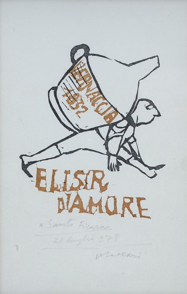 Mino Maccari - Elisir d'amore