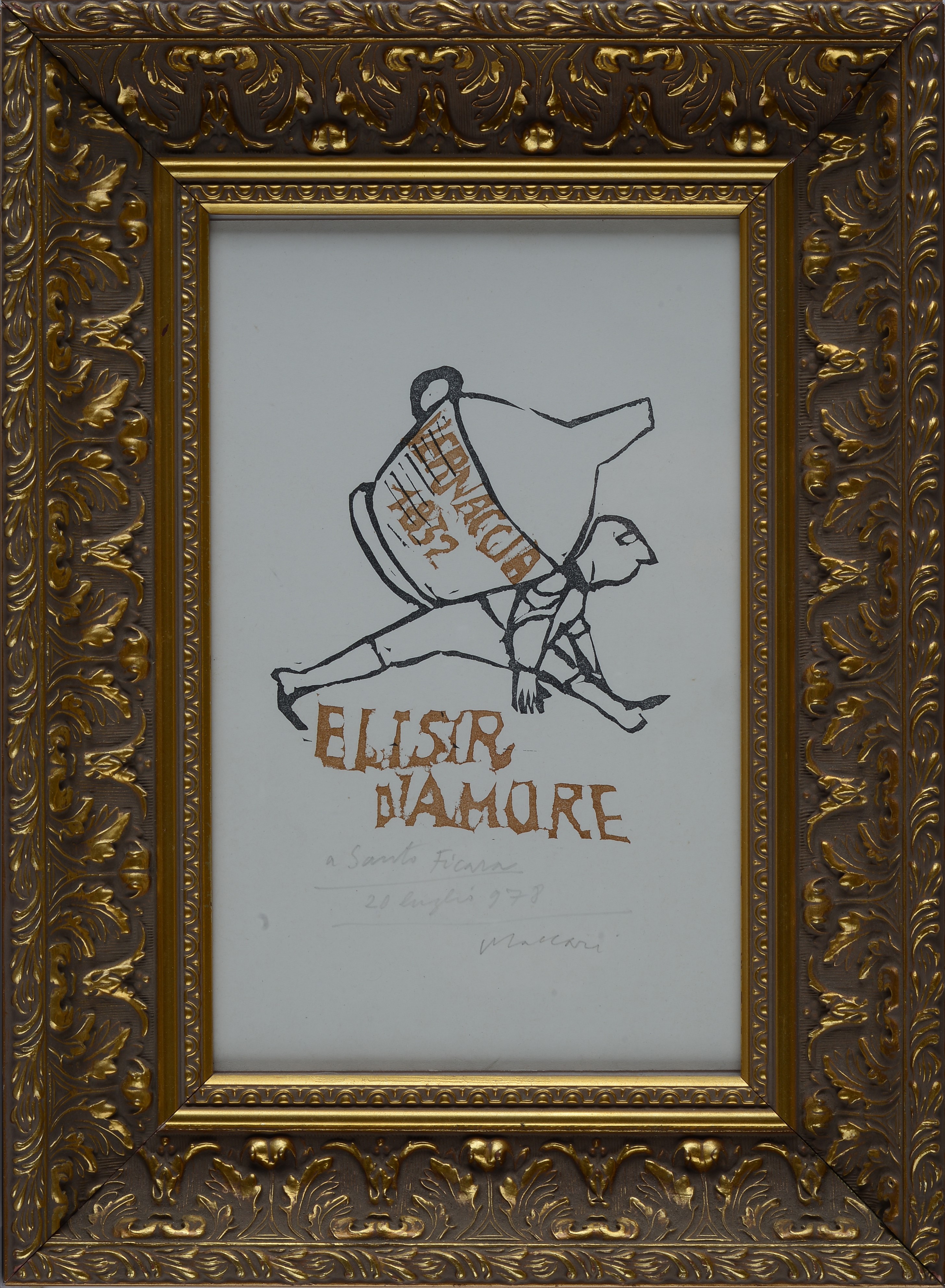 Mino Maccari - Elisir D'amore