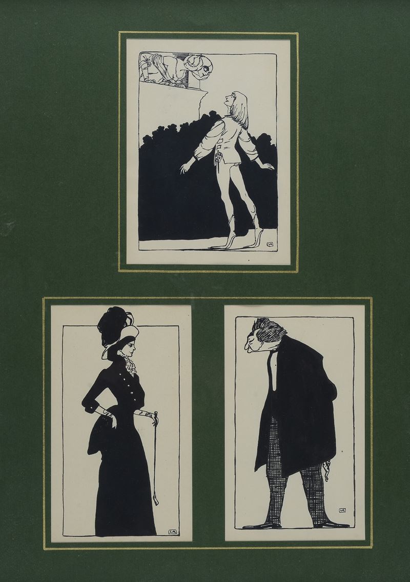 Tre Figure Caricaturali