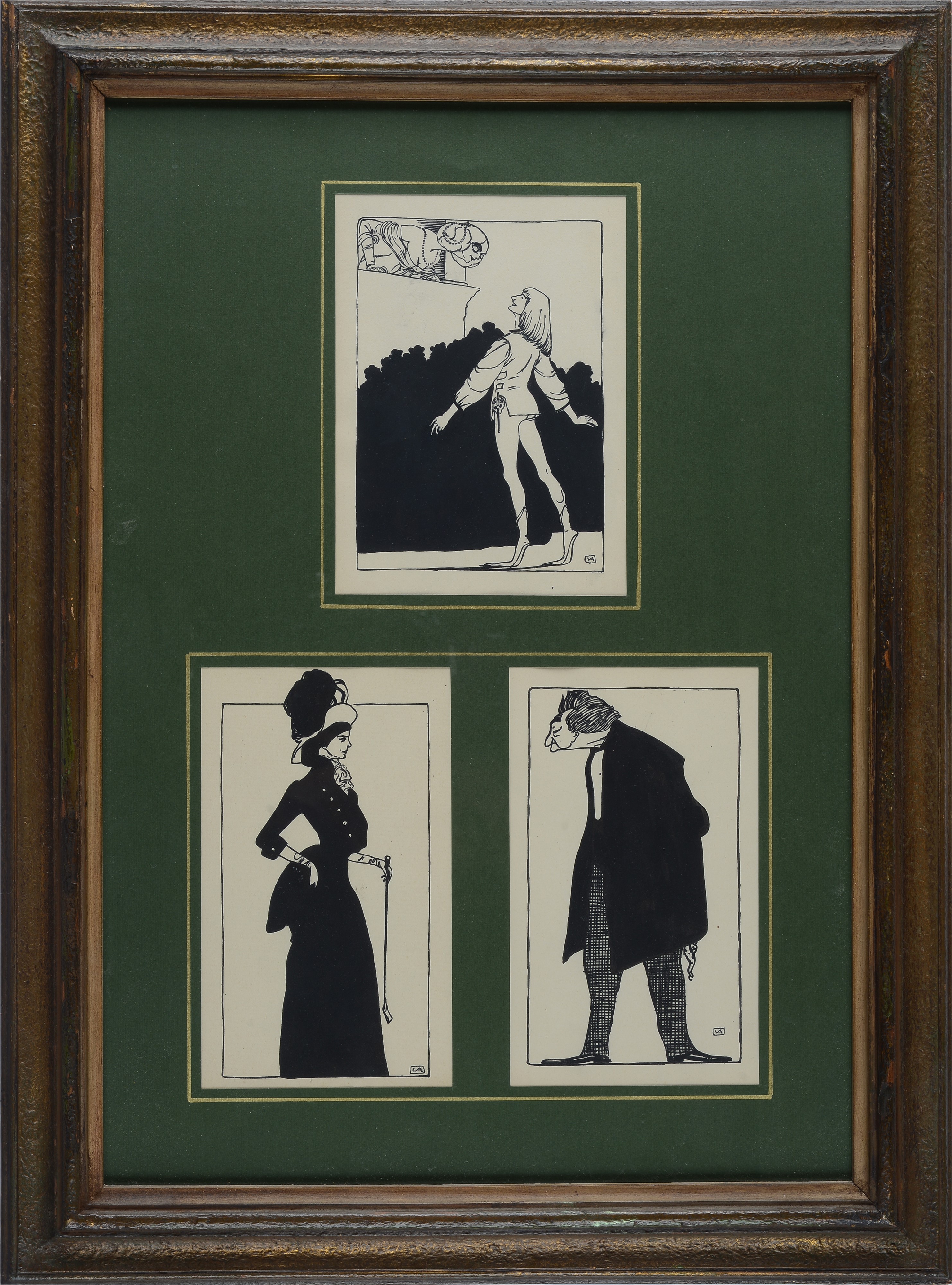 Tre Figure Caricaturali