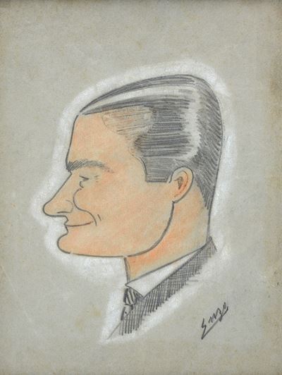 Caricatura di Giovane Uomo