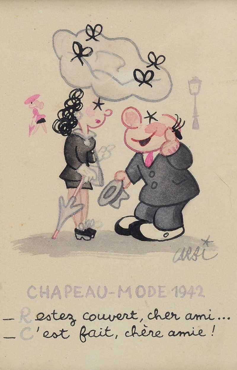 Chapeau-mode 1942