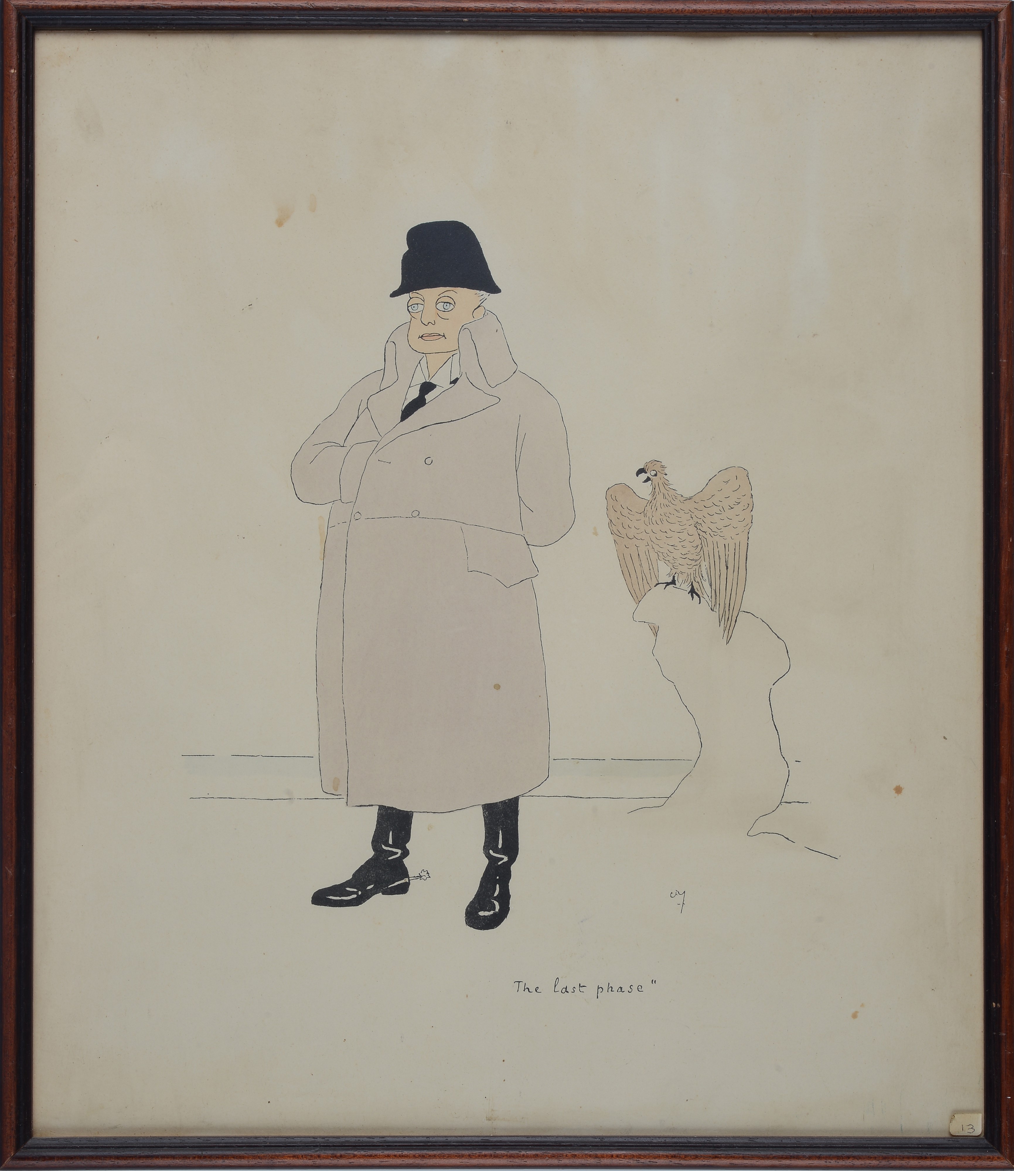 Caricatura di Winston Churchill