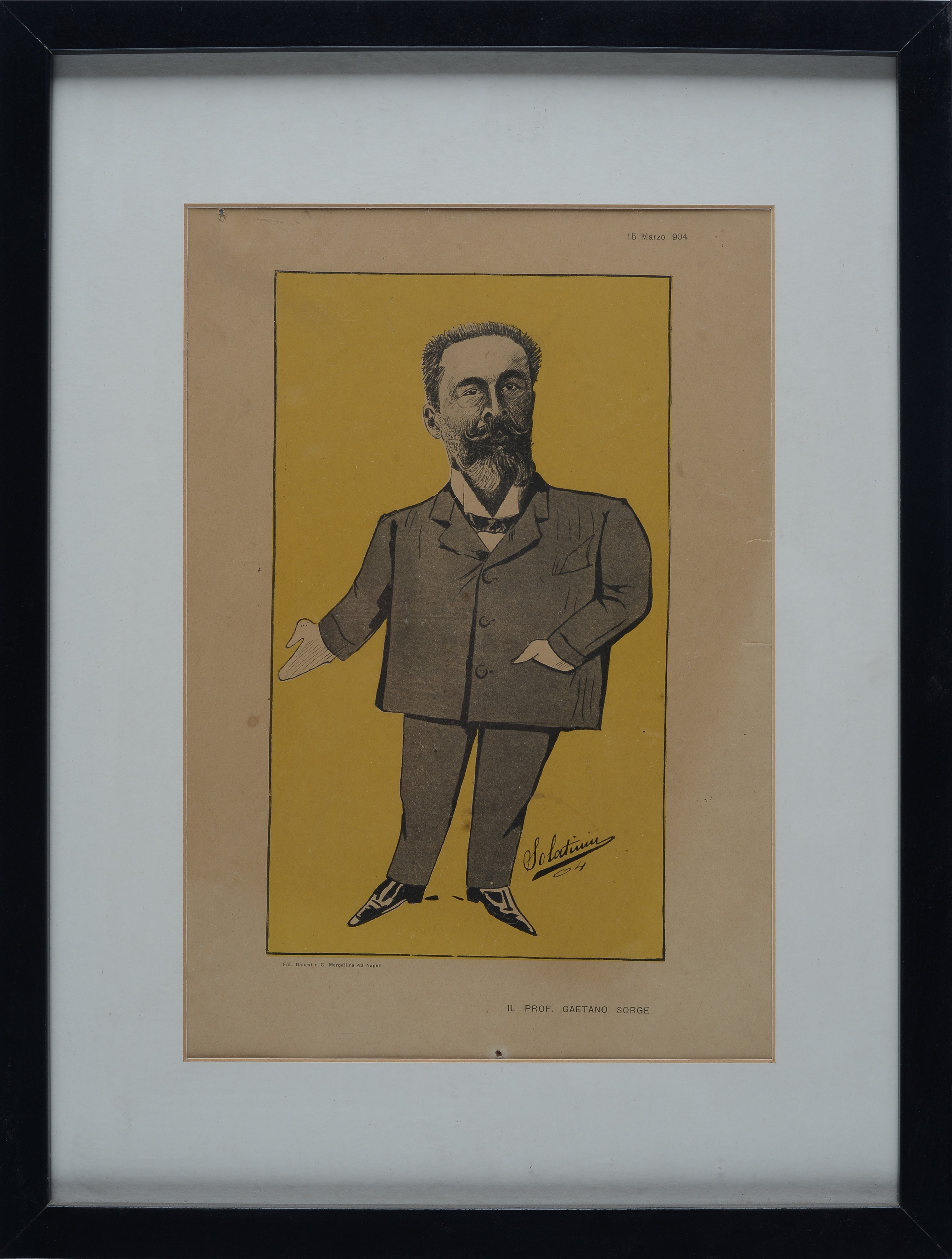 Il Professor Gaetano Sorge
