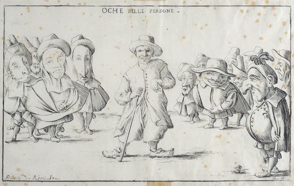 Giuseppe Maria Mitelli - Oche belle persone