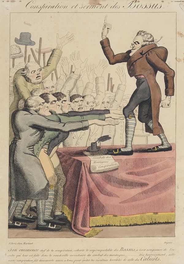 Conspiration et serment des Bossus
