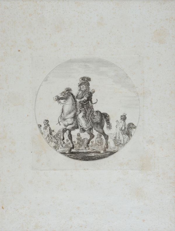 Stefano della Bella - Cavaliere turchesco