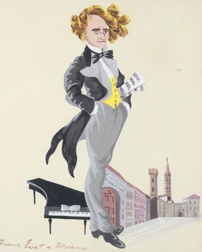 Franz Liszt À Florence