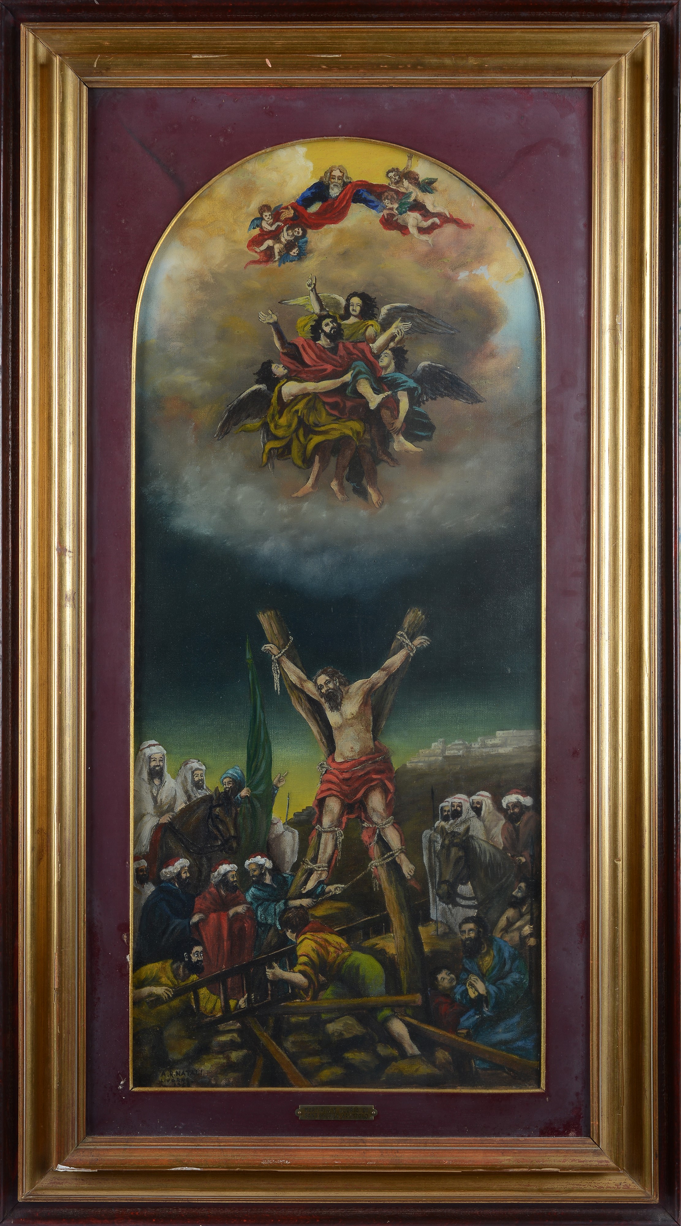 Athos Rogero Natali - Martirio e Gloria di Sant'andrea