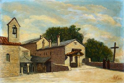 La Verna - Piazza della Chiesa