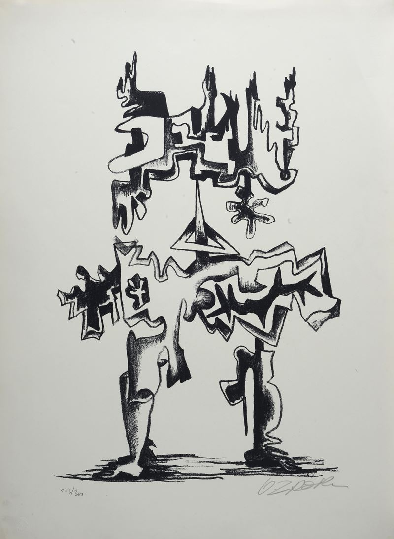 Ossip Zadkine - La Revolution Du Plancher (monument)