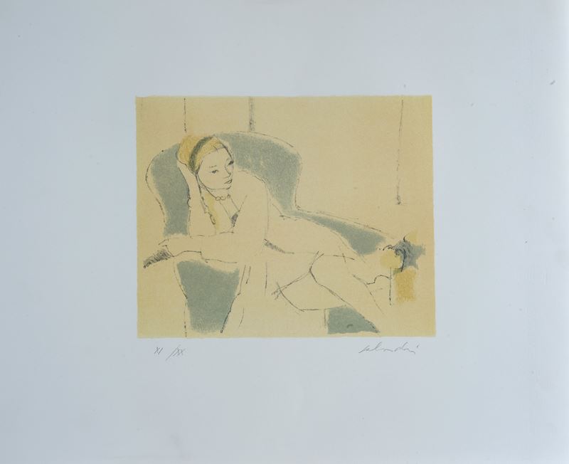 Aldo Salvadori - Donna Seduta