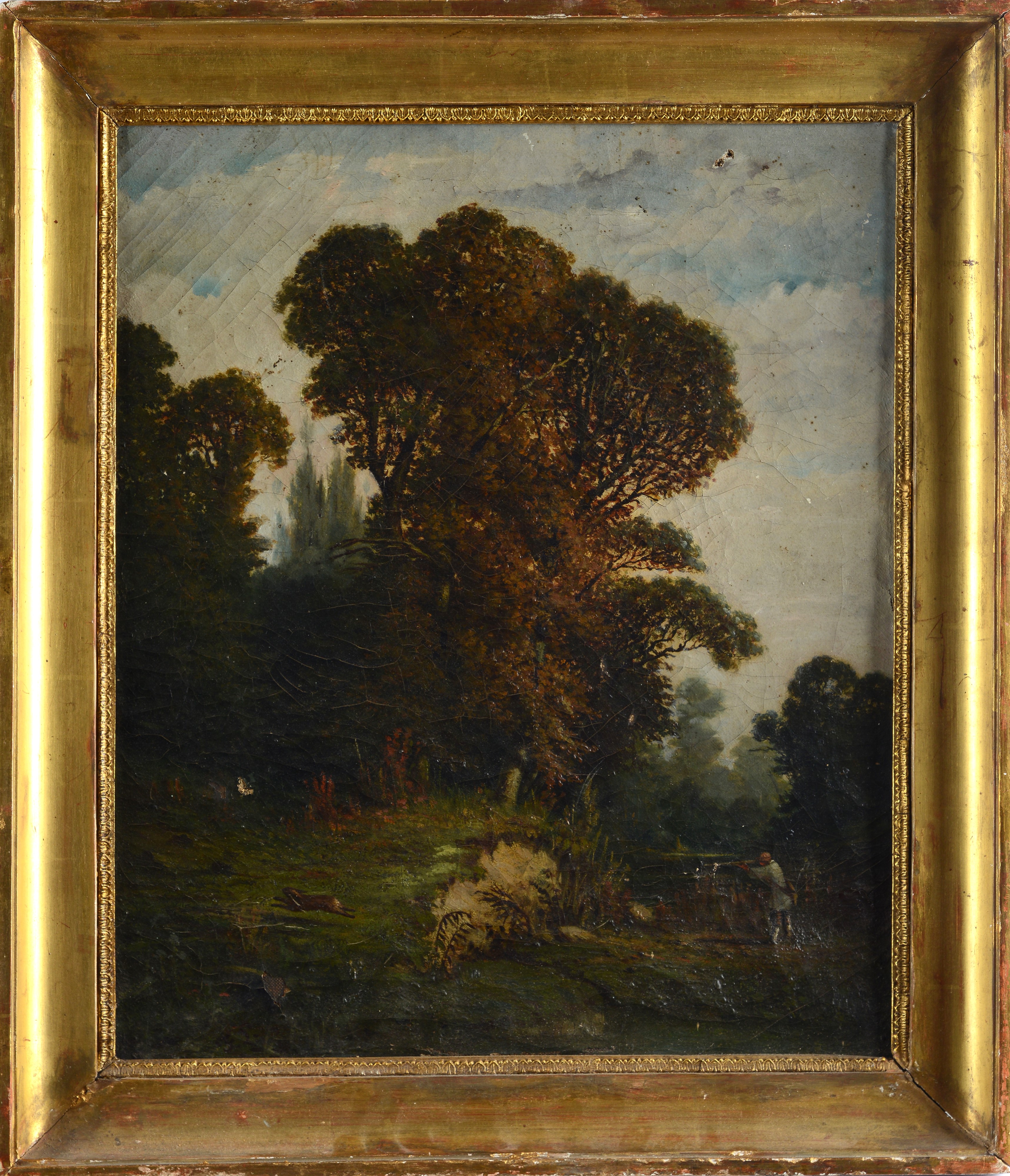 Paesaggio con Cacciatore