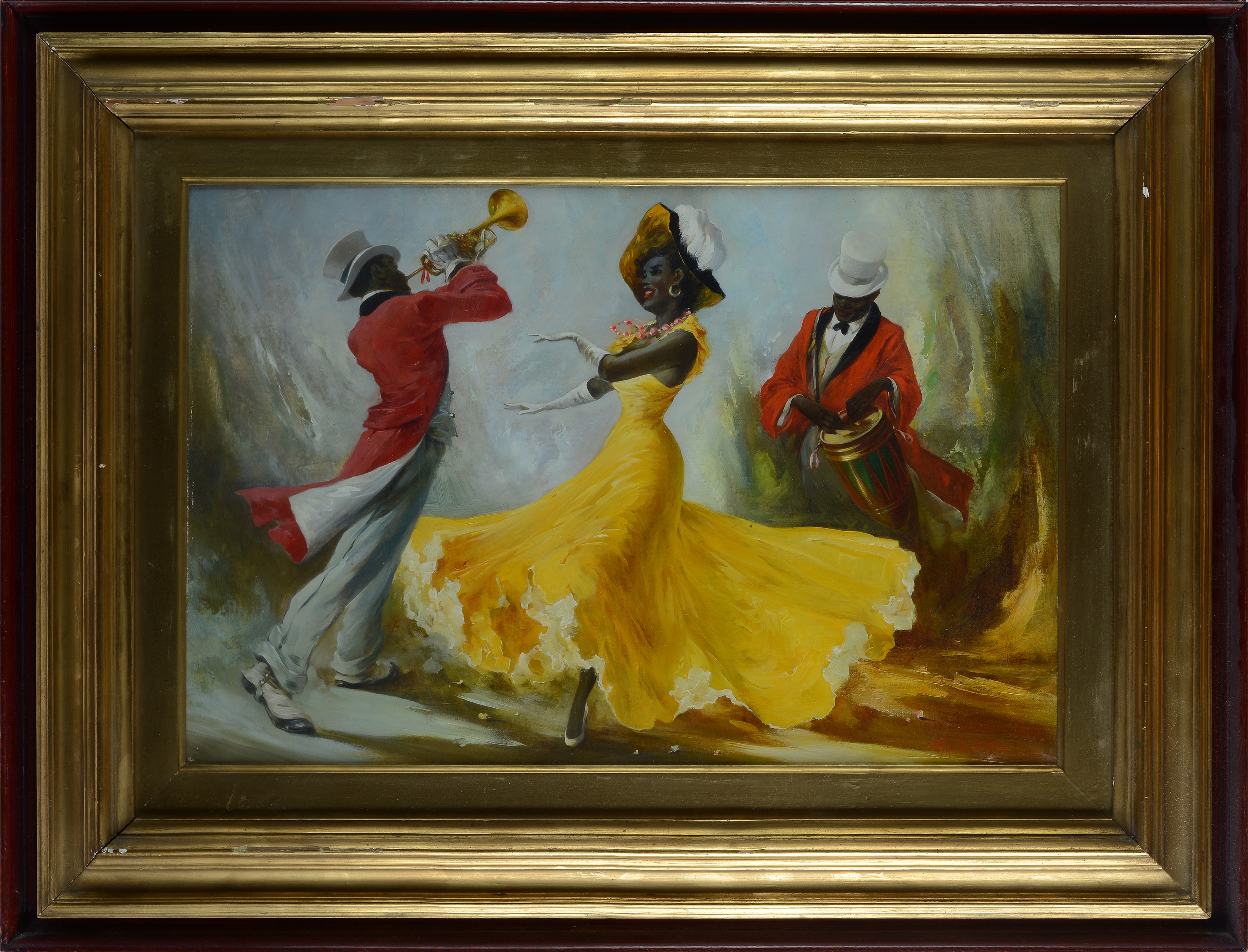 Aldo Affortunati - Ballerina con Musicisti