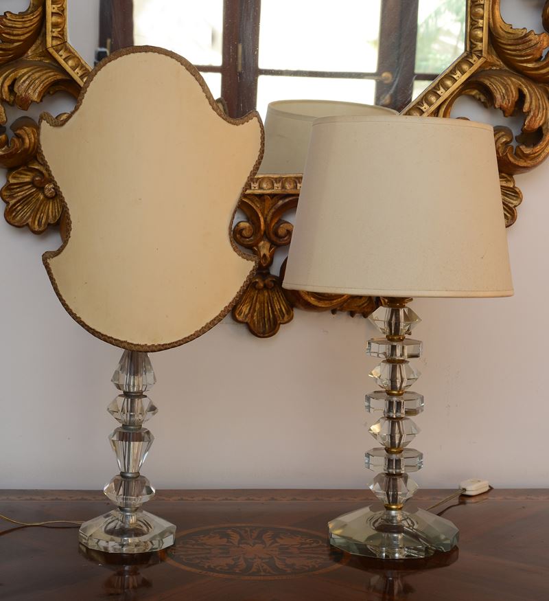 Due Lumi da Tavolo di Design