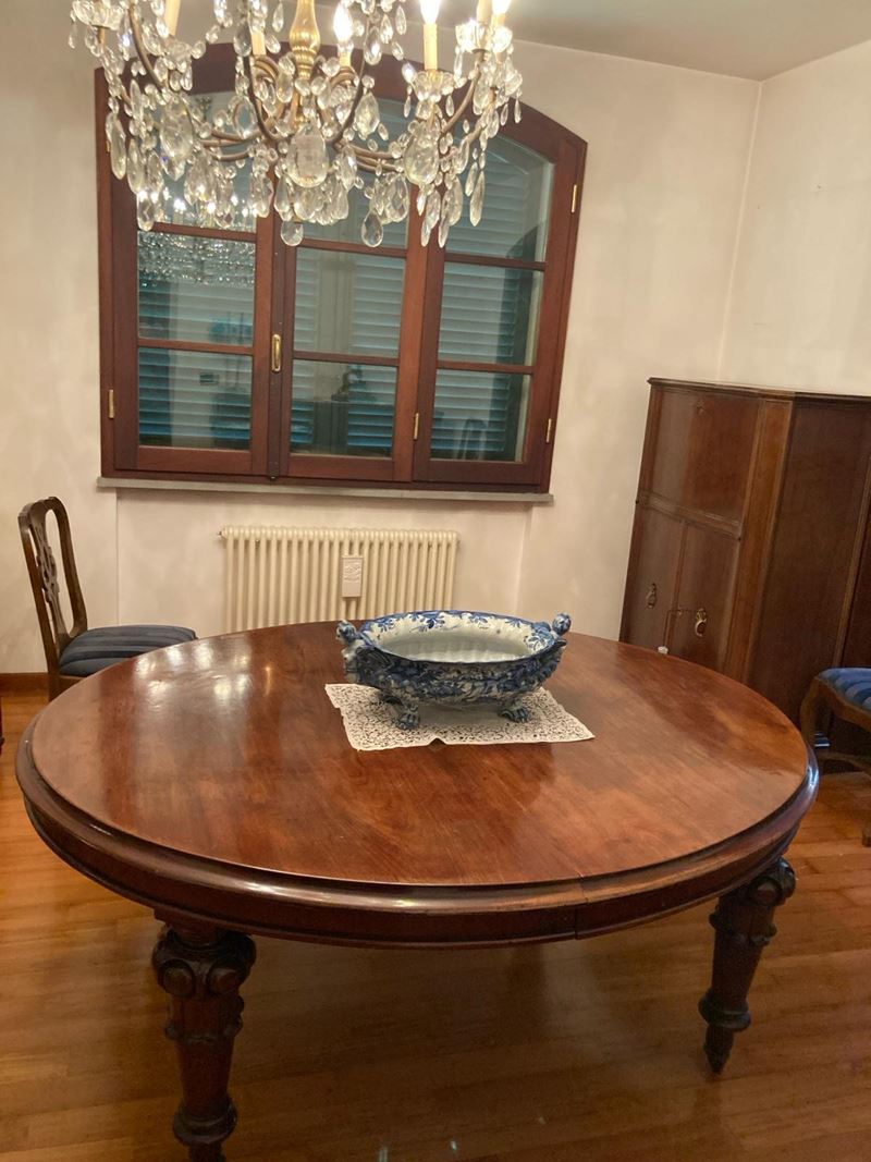 Tavolo da Pranzo in Mogano
