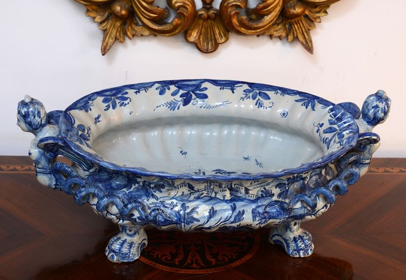 Grande Centrotavola in Ceramica, Cantagalli