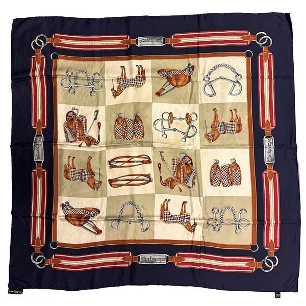 BURBERRYS : Foulard in seta  - Asta FASHION VINTAGE - Pananti Online