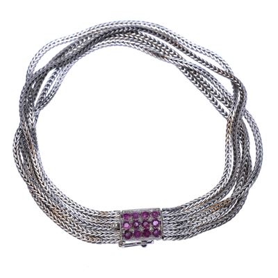 Bracciale in Oro Bianco 18 Kt