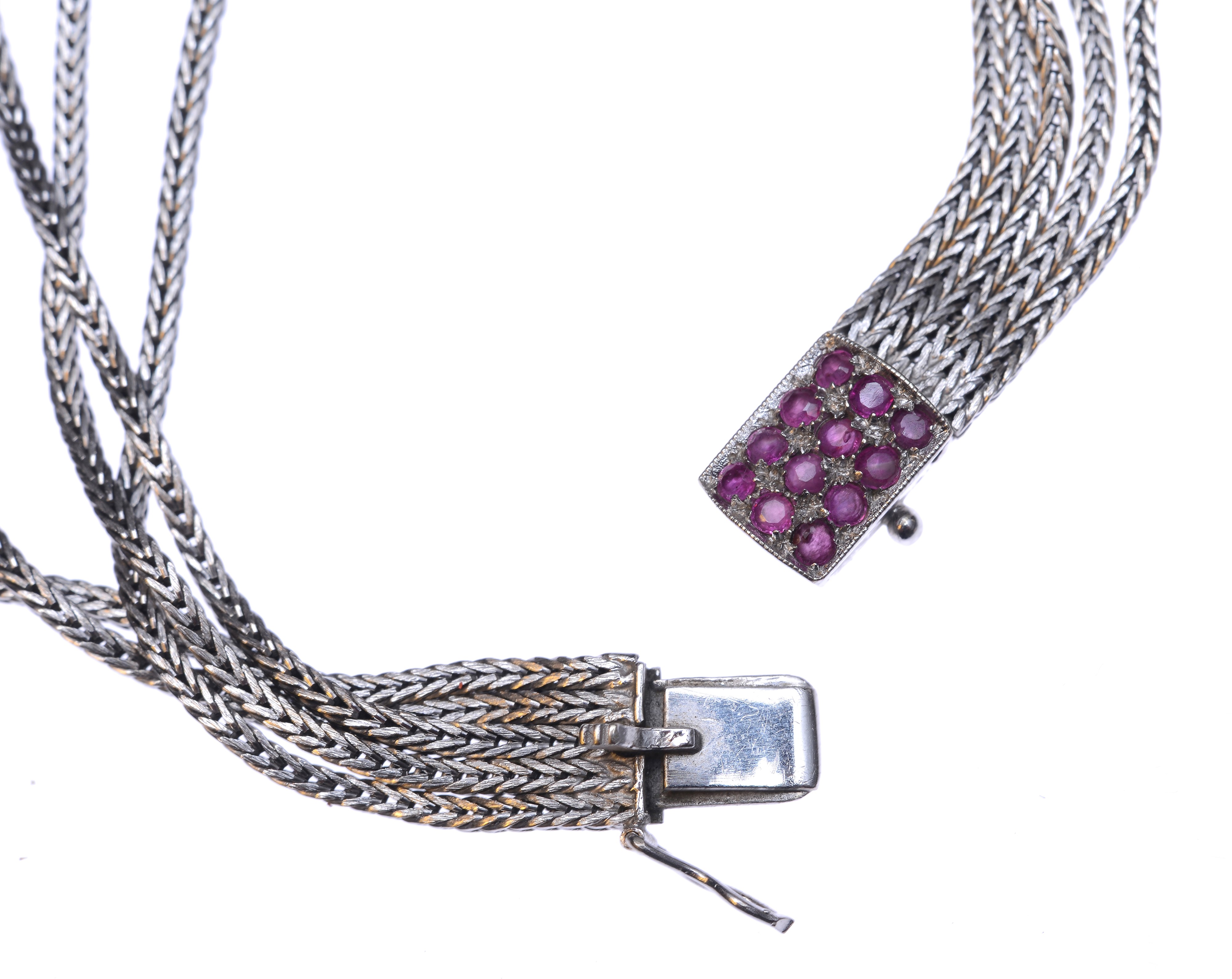 Bracciale in Oro Bianco 18 Kt