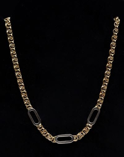 Collana in Oro Giallo, 18 Kt