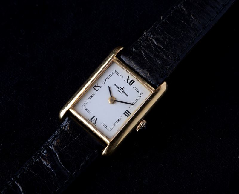 Orologio Baume e Mercier Tank Lady in Oro