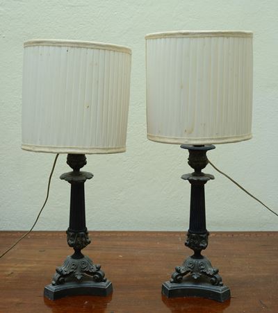 Coppia di Lumi da Tavolo