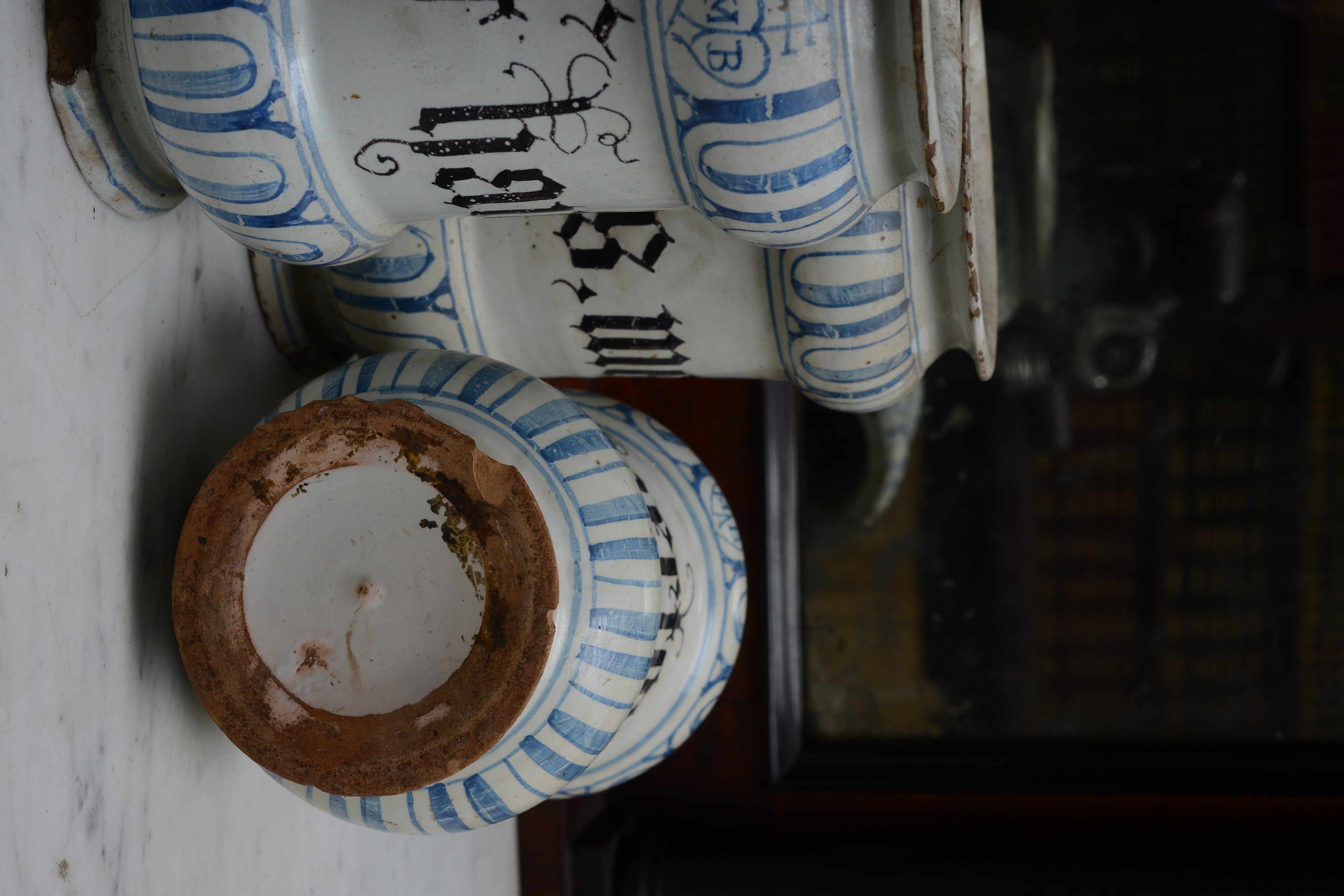 Tre Albarelli in Ceramica