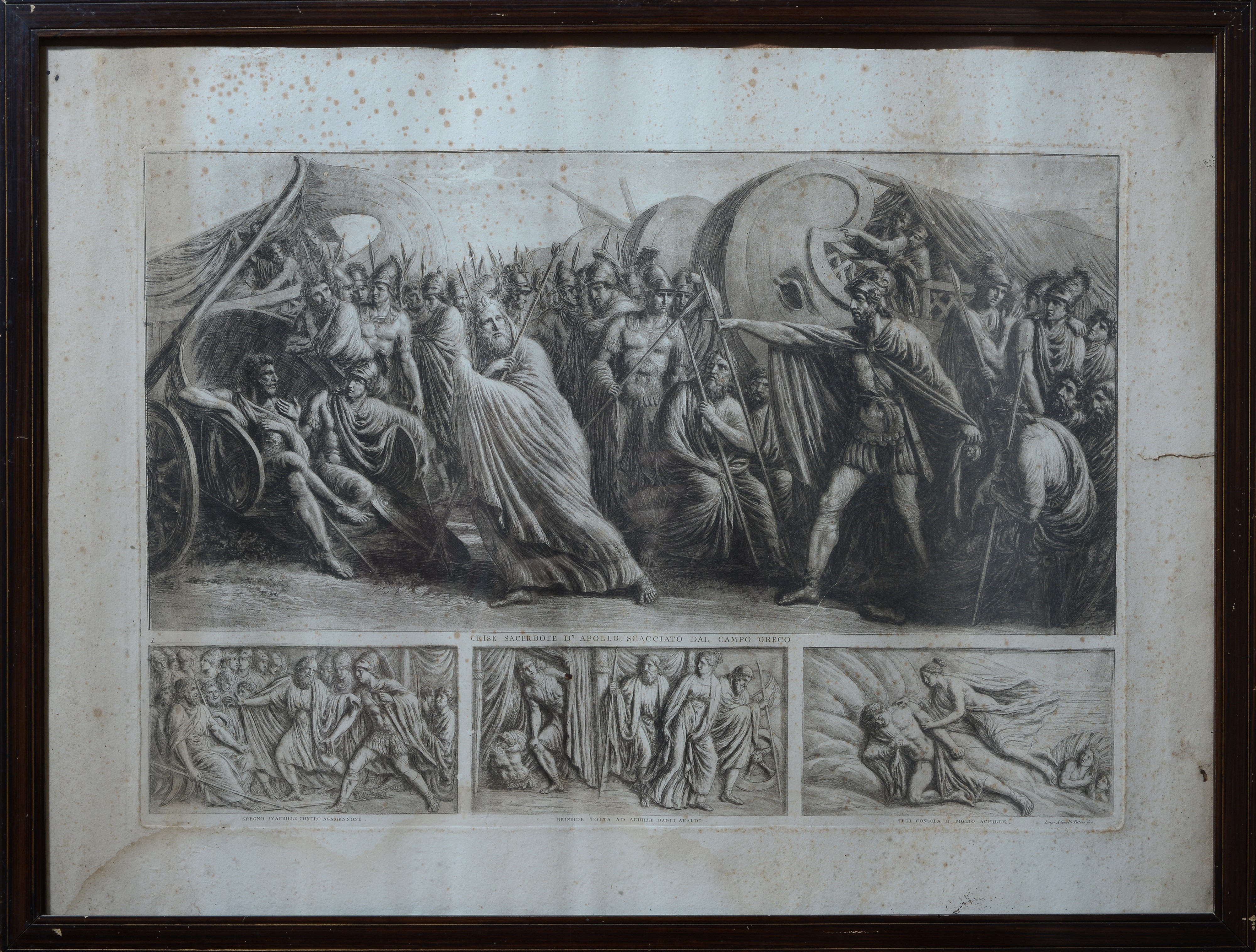 Serie di sette stampe