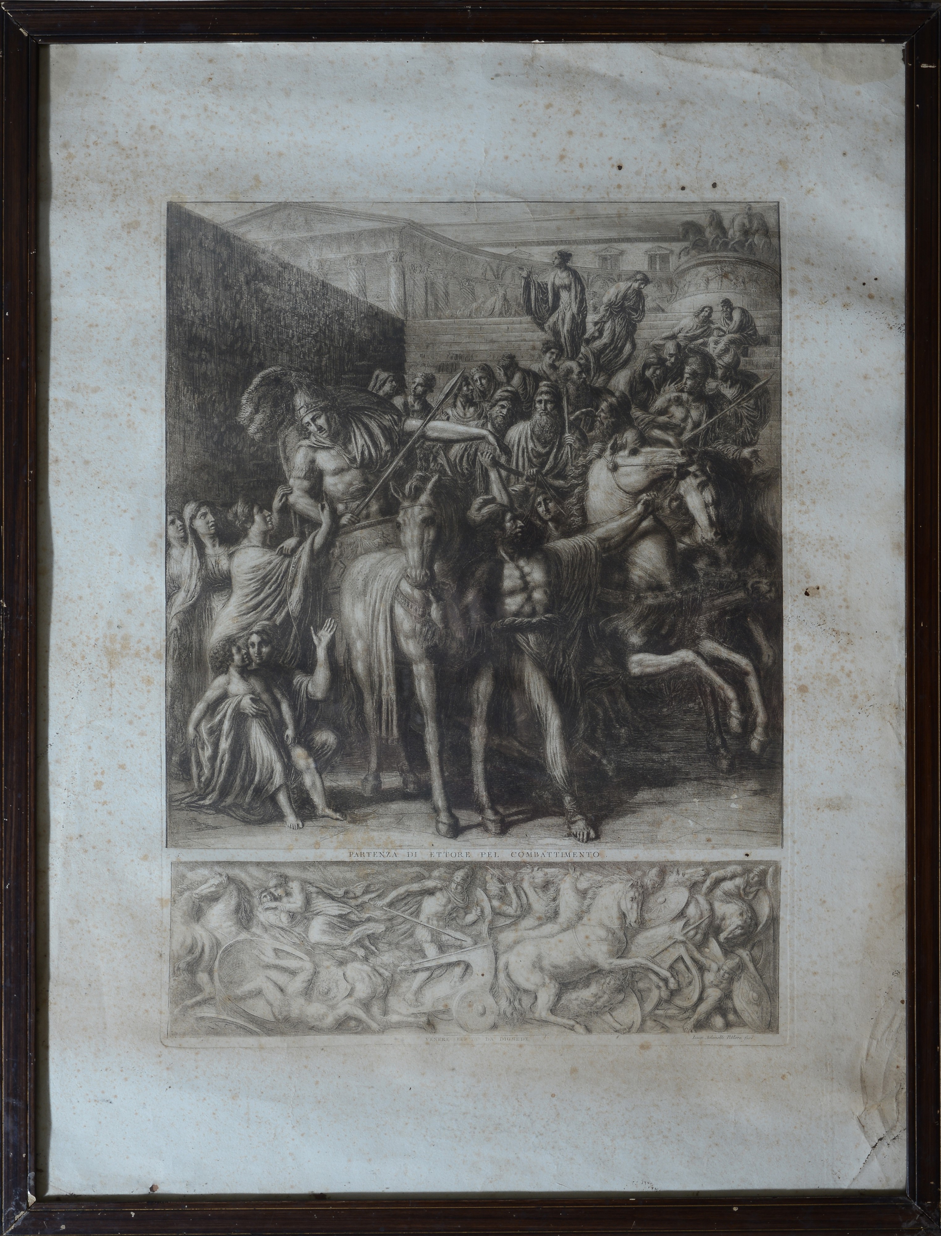 Serie di sette stampe