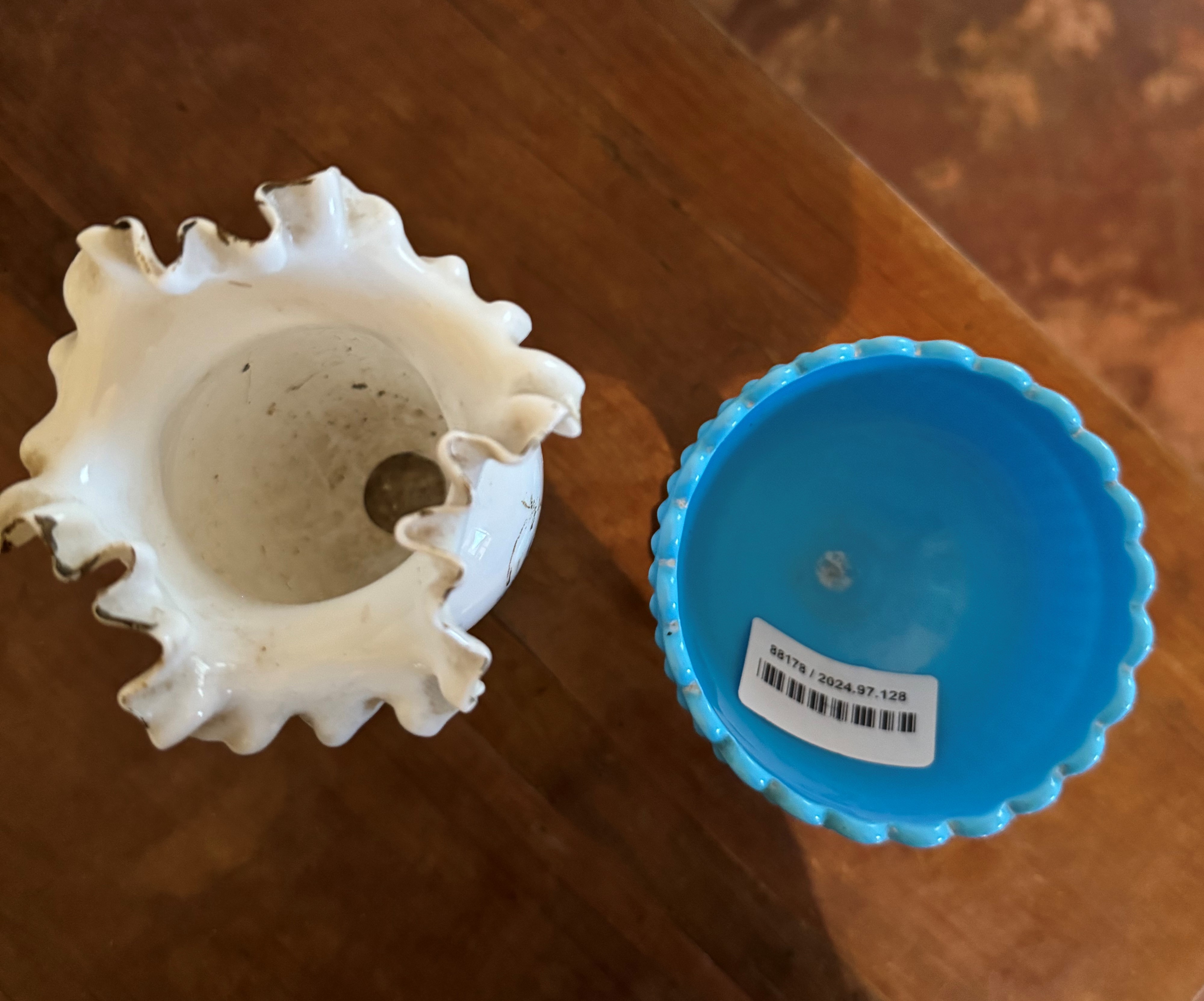 Vaso e Porta Bon Bon in Vetro