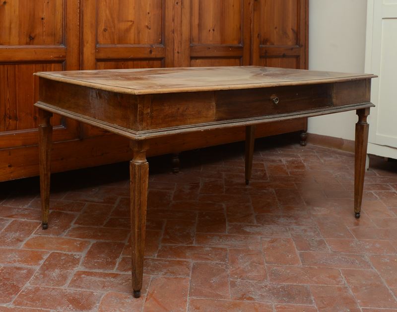 Tavolo Scrittoio in Noce