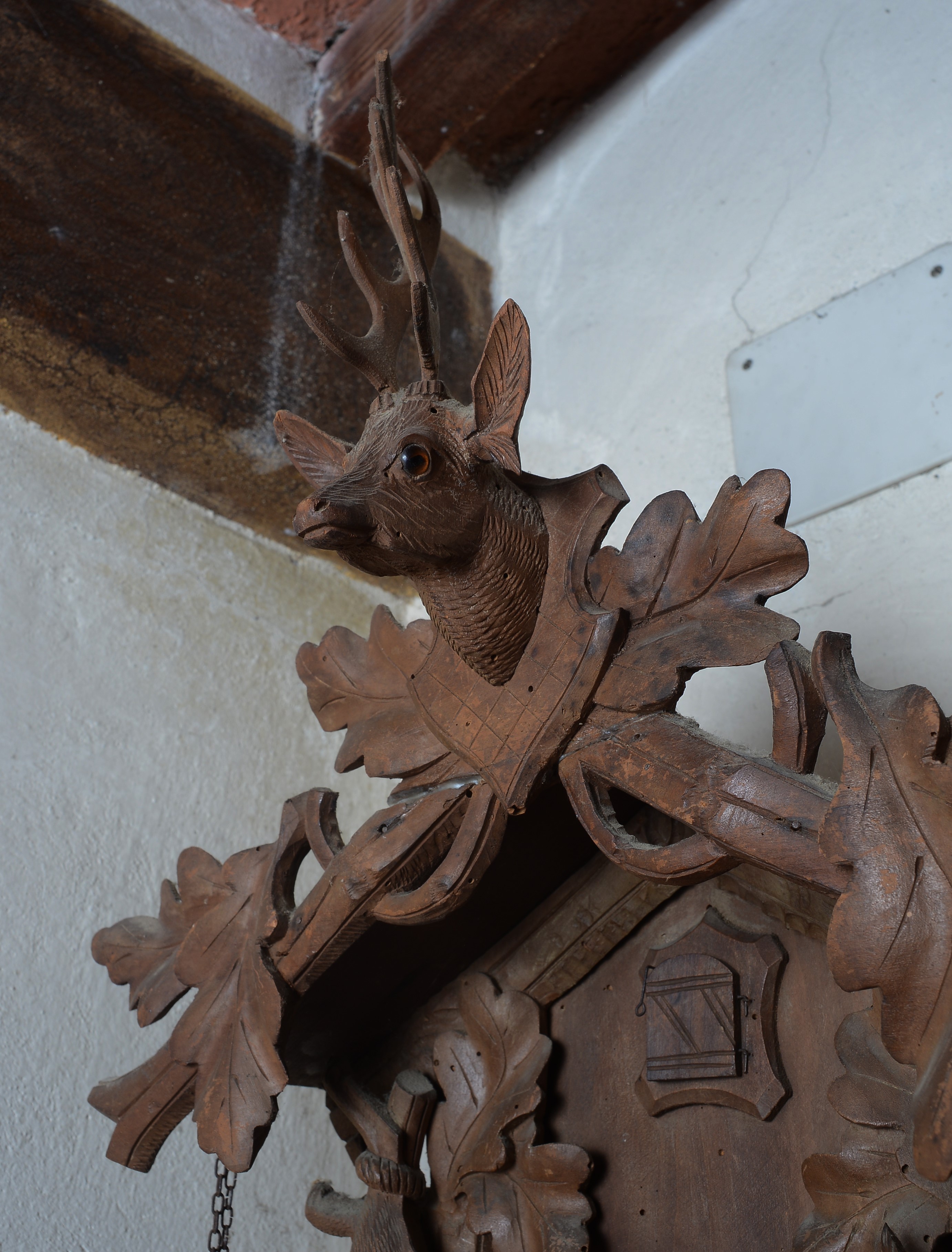 Orologio a cucù in legno