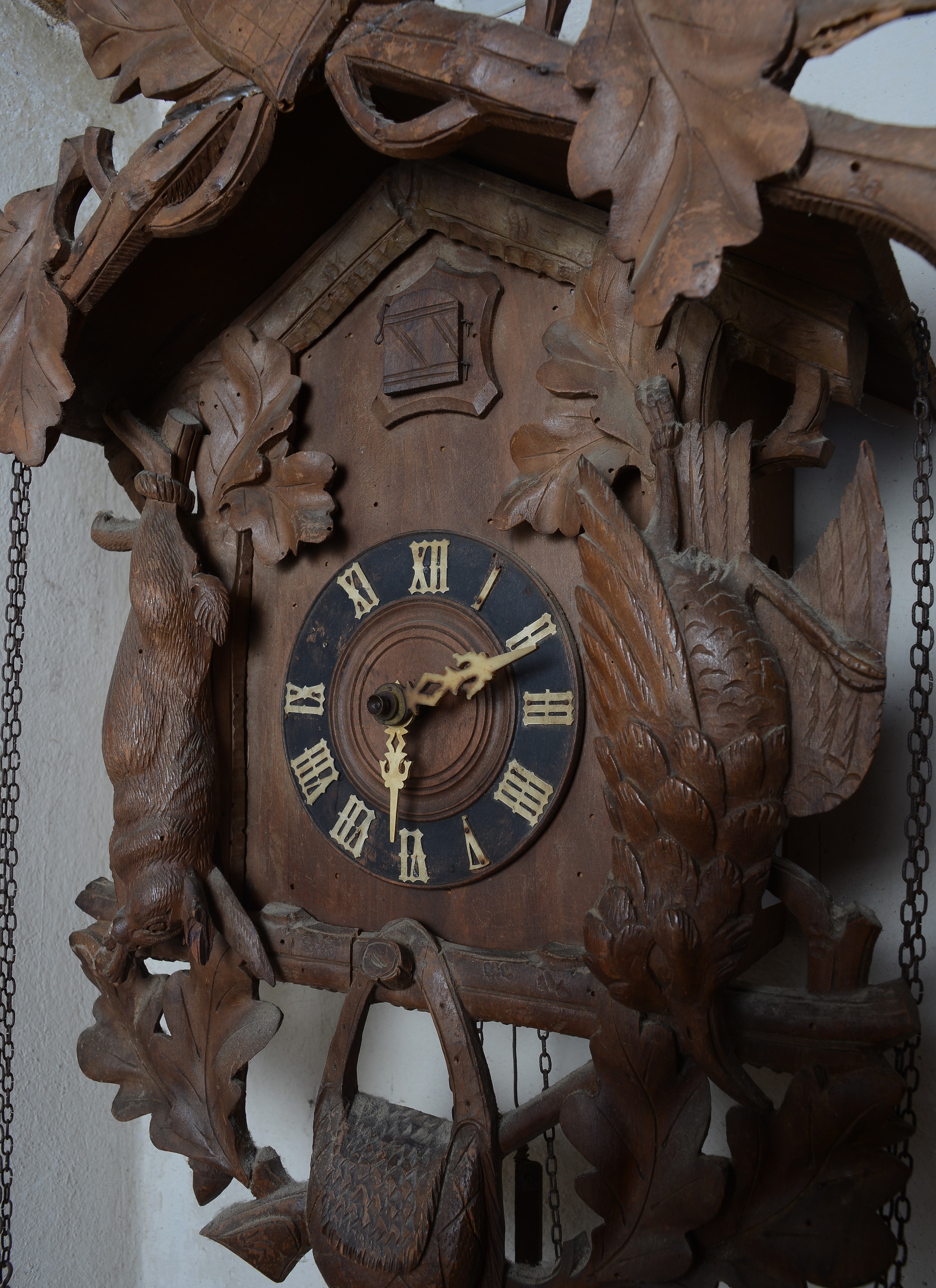 Orologio a cucù in legno