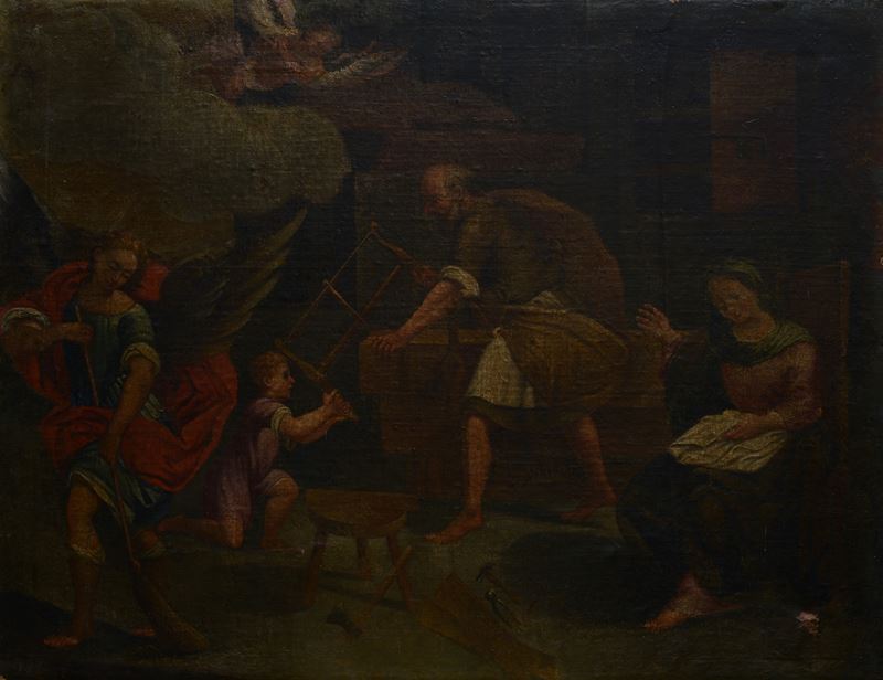 Gesù nella bottega di Giuseppe