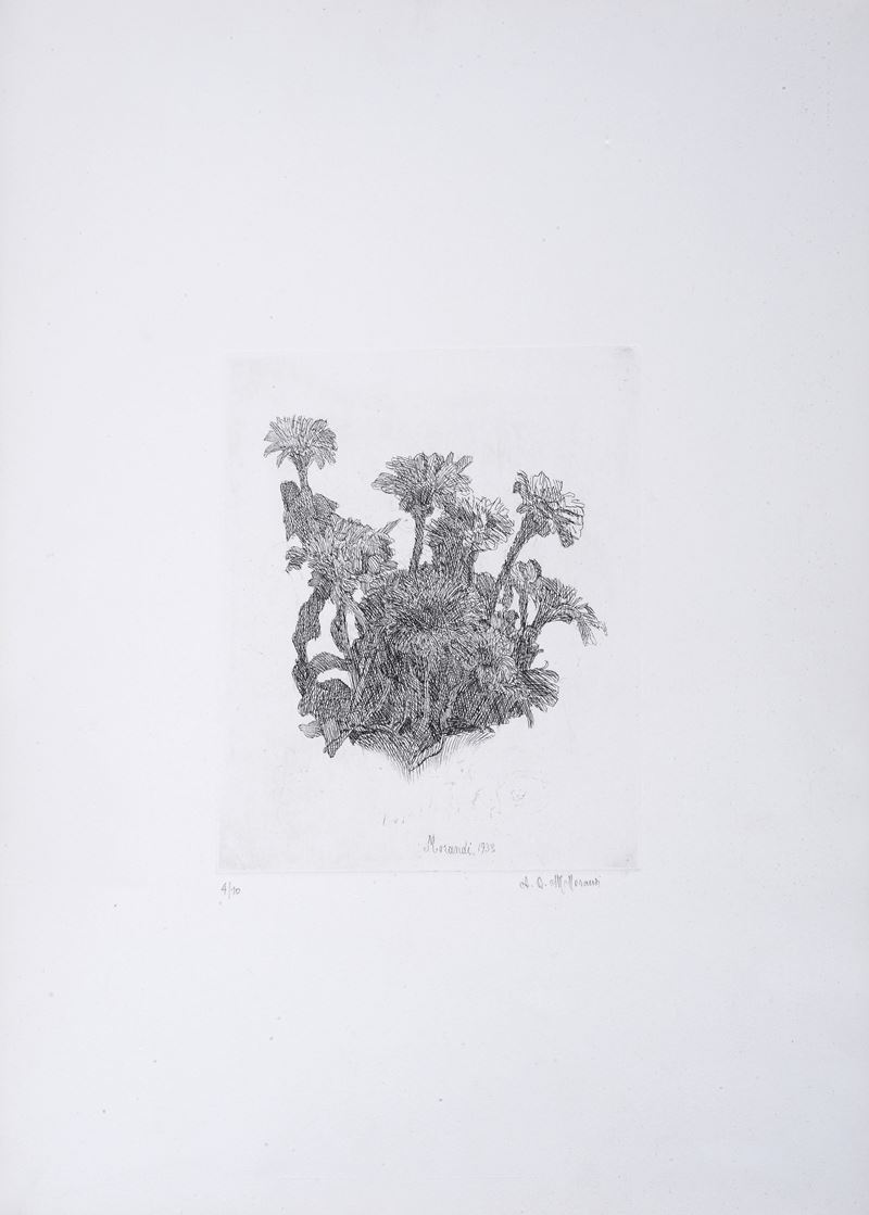 Giorgio Morandi - Cespo Fiorito