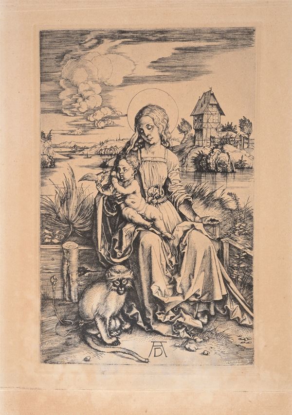 Albrecht Durer - Madonna con Bambino