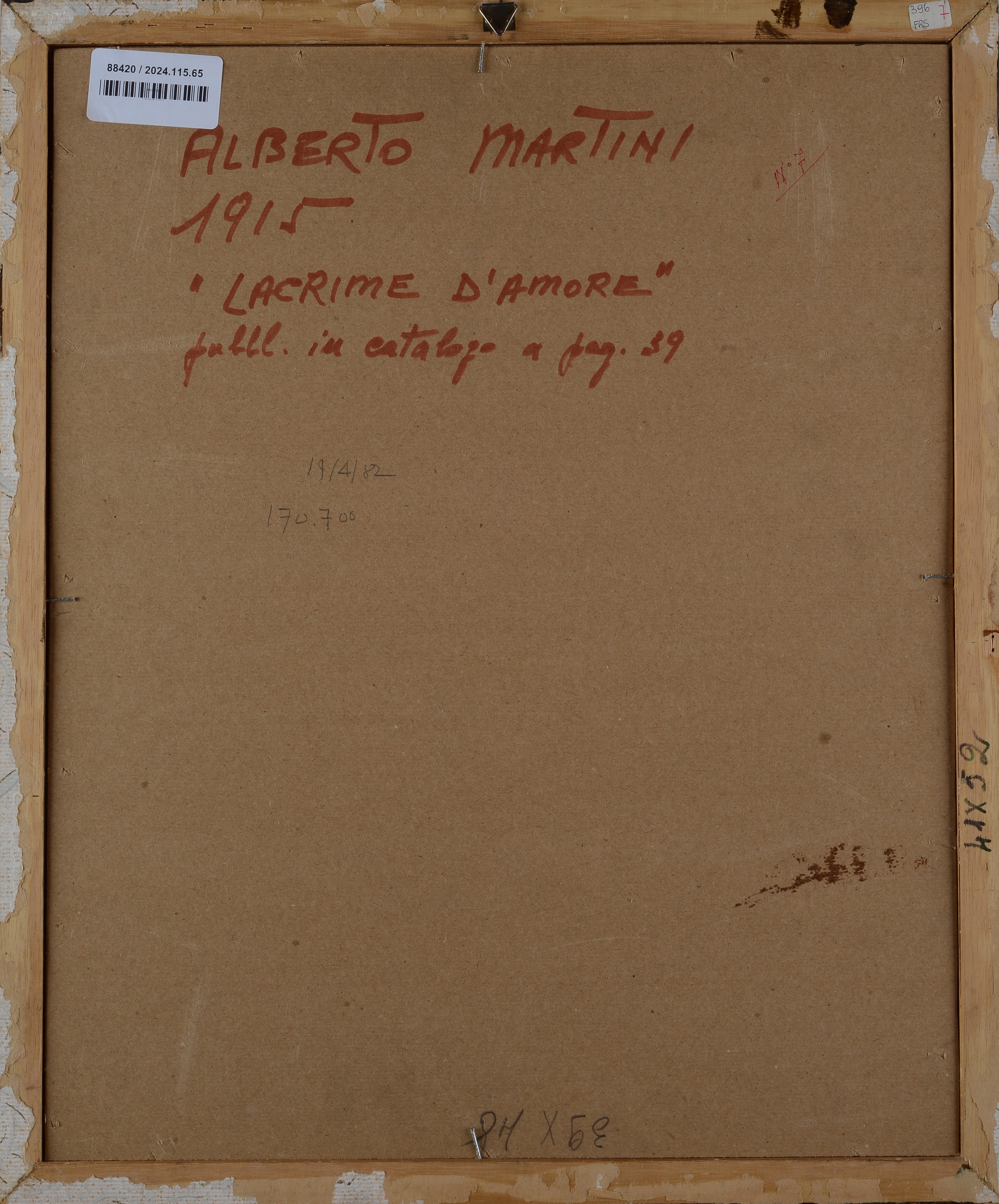 Alberto Martini - Senza Titolo