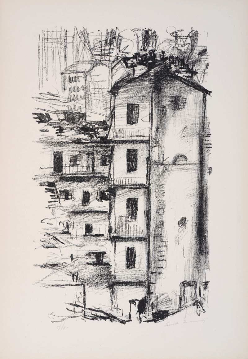 Ernesto Treccani - Milano 1957
