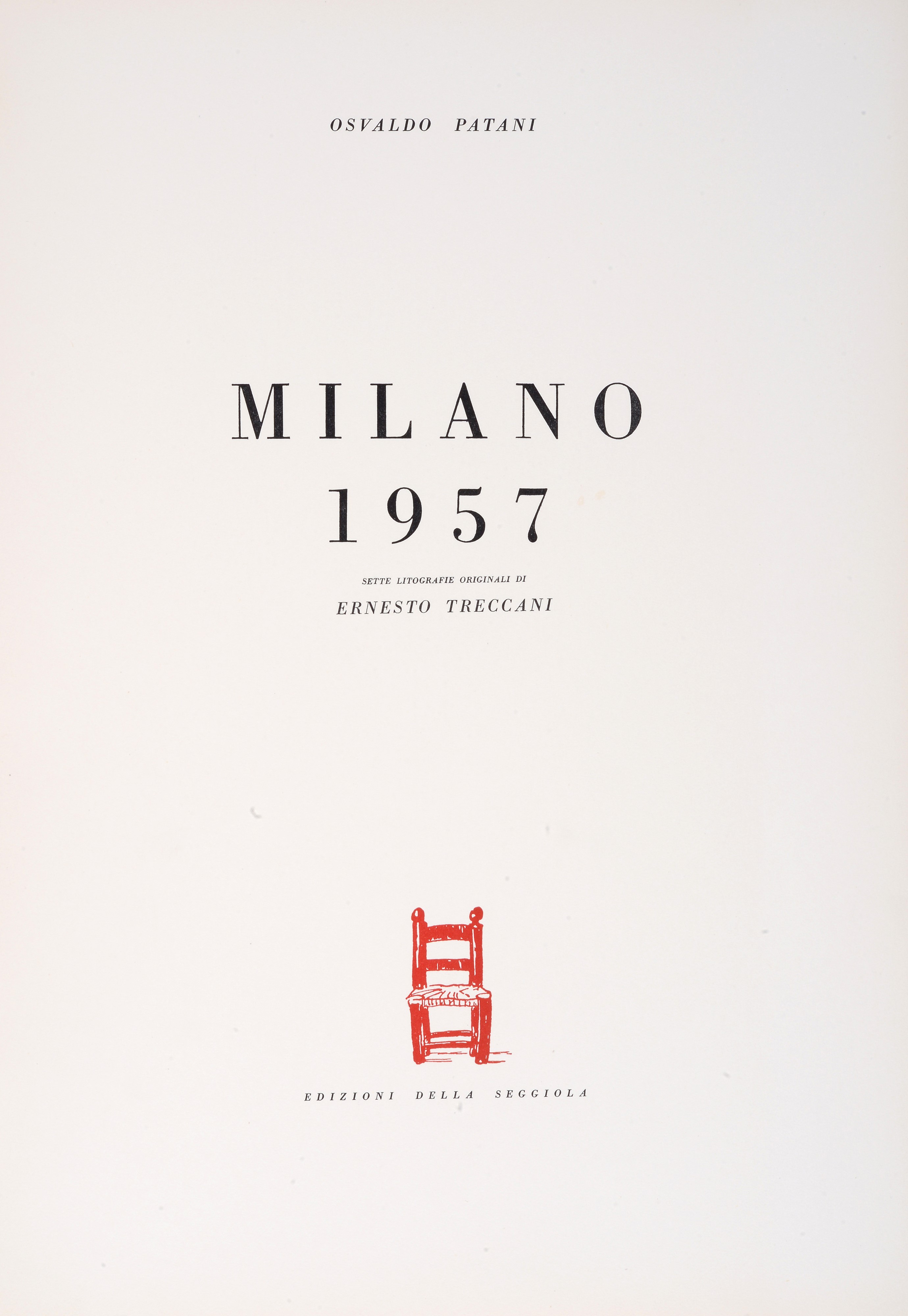 Ernesto Treccani - Milano 1957