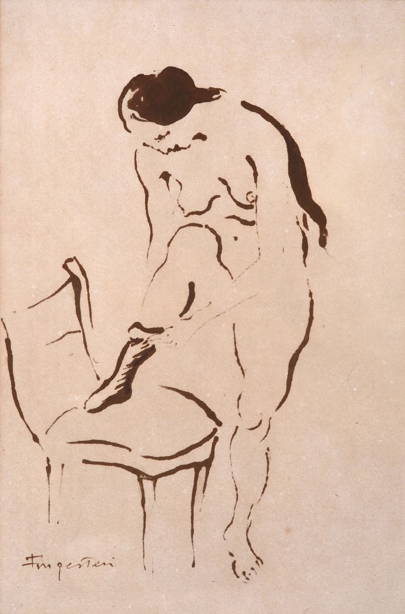 Ritratto di nudo femminile