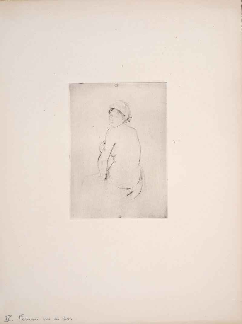 Berthe Morisot - Figura di Spalle