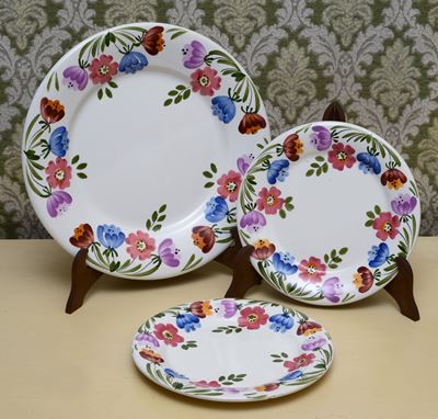 Servito di Piatti in Ceramica, Richard Ginori Mondovì