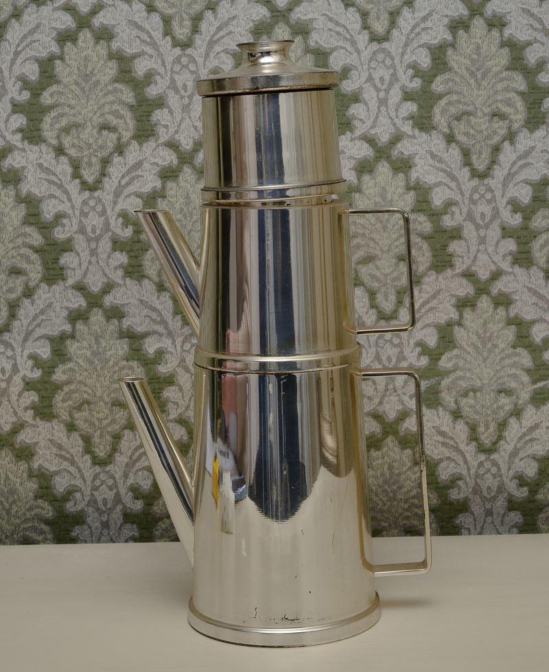 Set da Tea in Metallo Argentato
