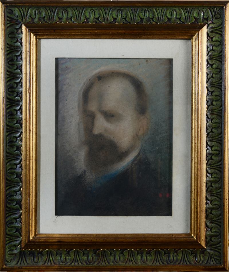 Anonimo, XIX - XX Sec. - Ritratto Maschile