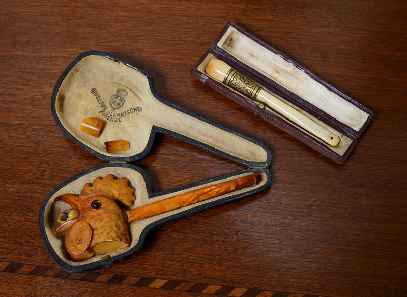 Pipa in Schiuma e Bocchino in Osso